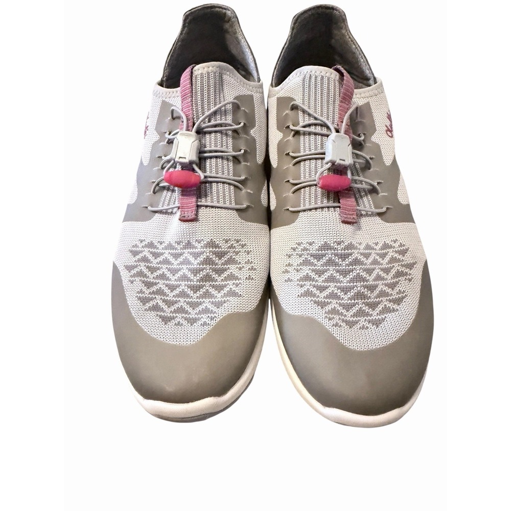OluKai Womens Size 7 Miki Trainer Gray Running Shoes Sneakers - Picture 2 of 6